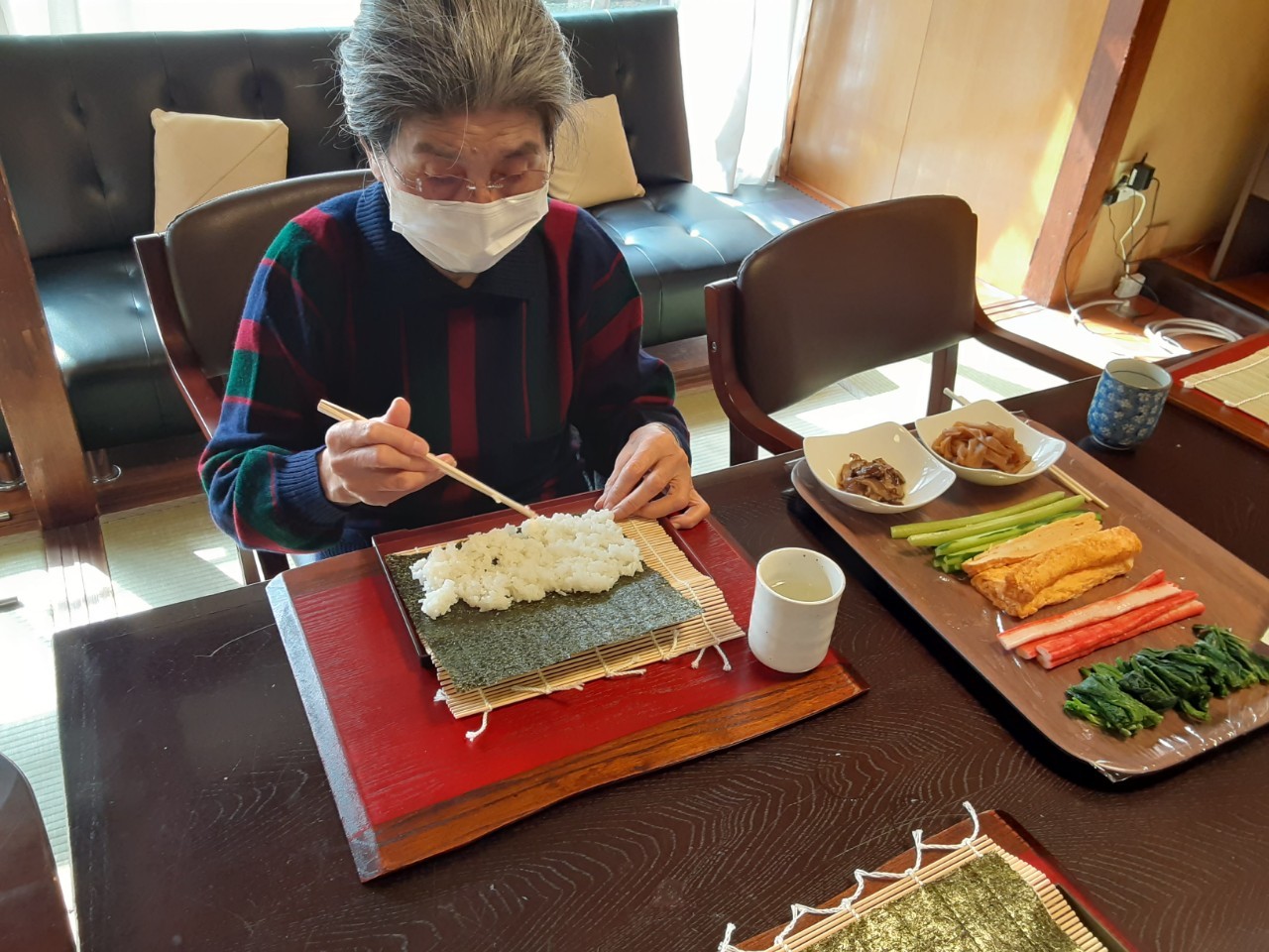 恵方向き 今年の病 鬼は外 | 西東京市・国分寺市・小金井市・福岡市のデイサービス おとなりさん。